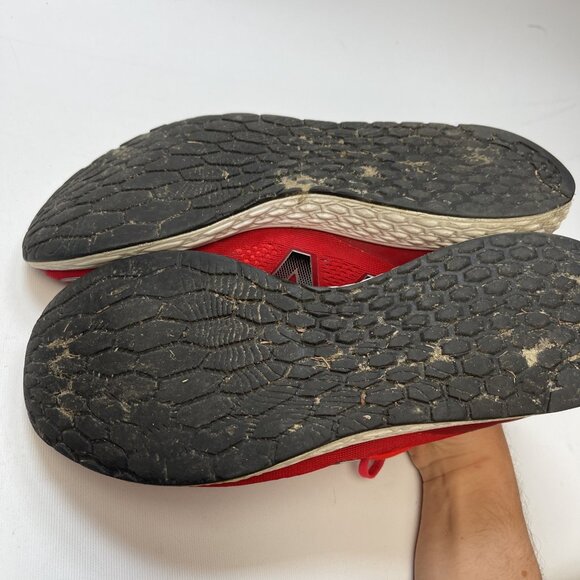 New Balance Fresh Foam Zante V2 Red Running Training Sneakers Men Sz 13 US - Picture 6 of 13